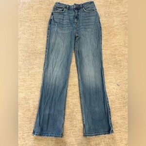 Hollister Women's Straight Leg Blue Jeans
